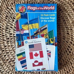 Flags of the World Flash Cards